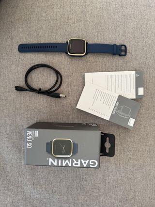 *BLACK FRIDAY* Reloj Garmin Venu SQ Music Oro/Azul