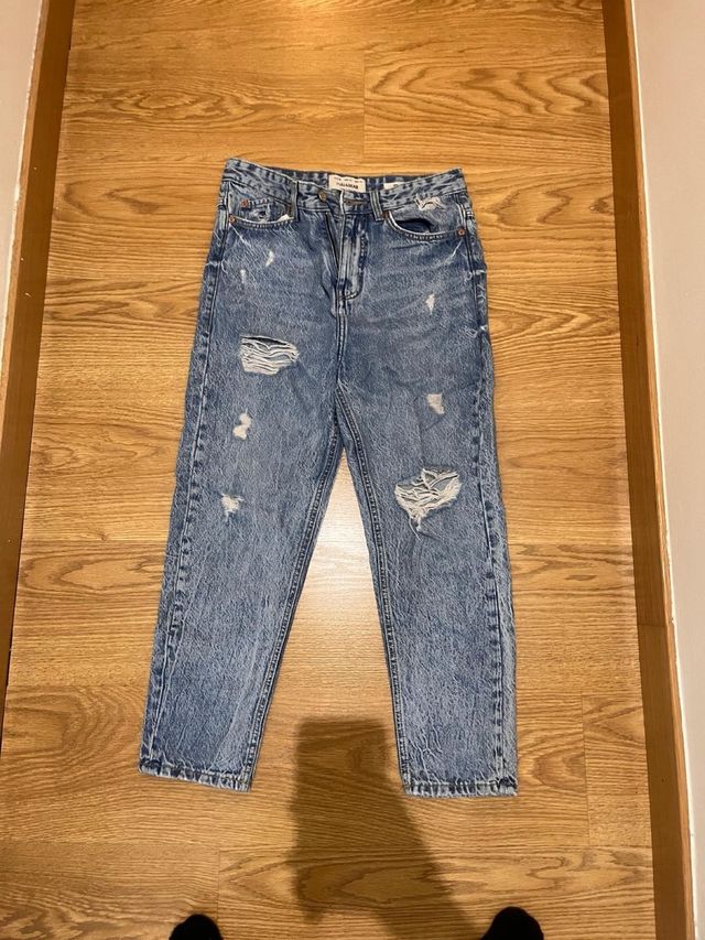 Vaqueros desgastados efecto lavado