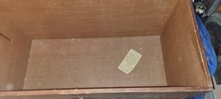 Bahul de madera tallada