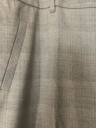 Pantalón de traje Cortefiel gris talla 42