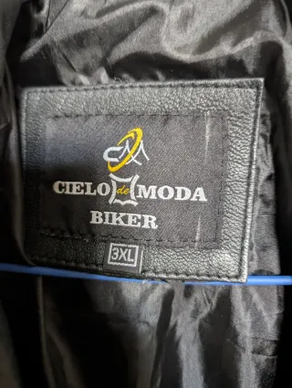 Chaqueta de cuero SELA MODA Talla XXXL