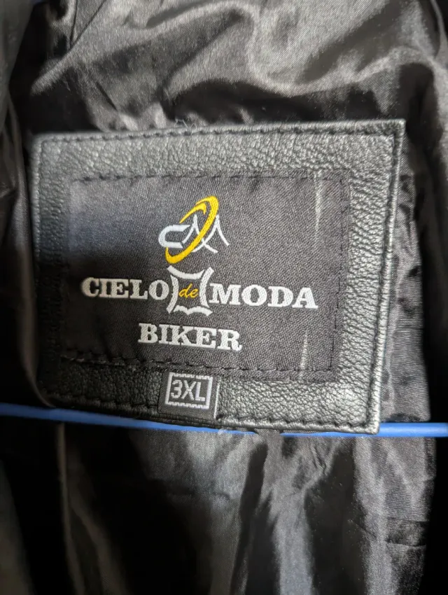Chaqueta de cuero SELA MODA Talla XXXL