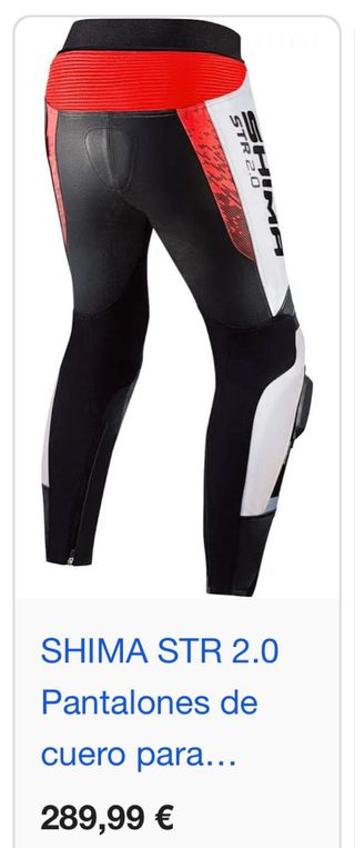 OPORTUNIDAD!! Mono 2 piezas moto SHIMA STR 2.0