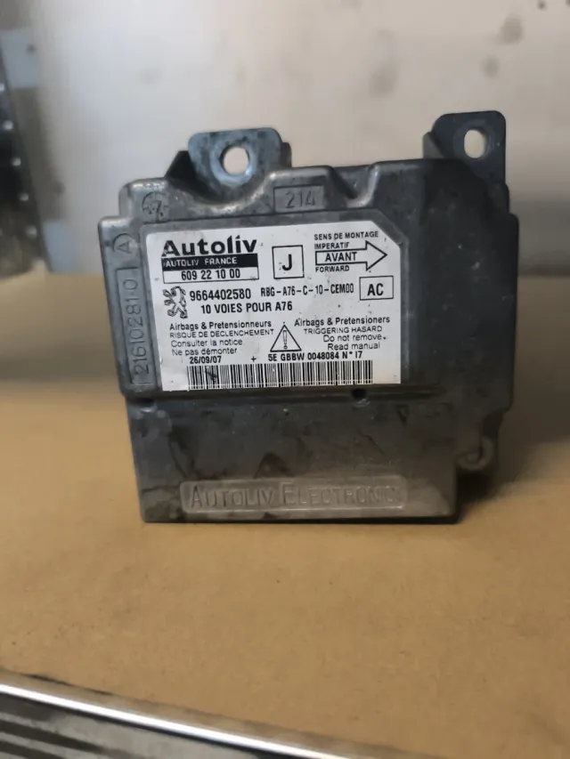 Centralita Airbag Autoliv Peugeot 206cc