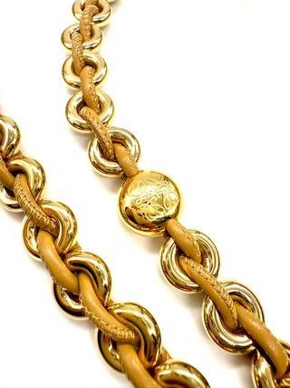 Bolso Loewe Flamenco Dorado/Amarillo