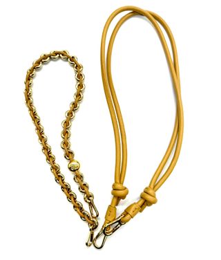 Bolso Loewe Flamenco Dorado/Amarillo