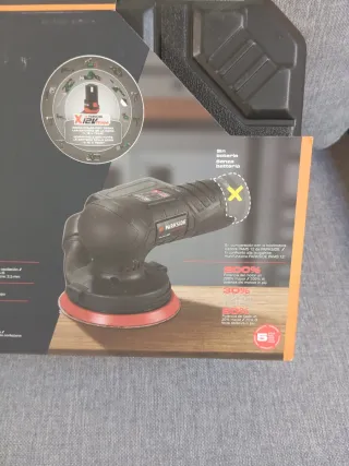 Parkside Lijadora Excéntrica 12V Recargable