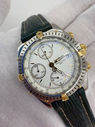 Reloj Breitling Chronomat de acero y oro