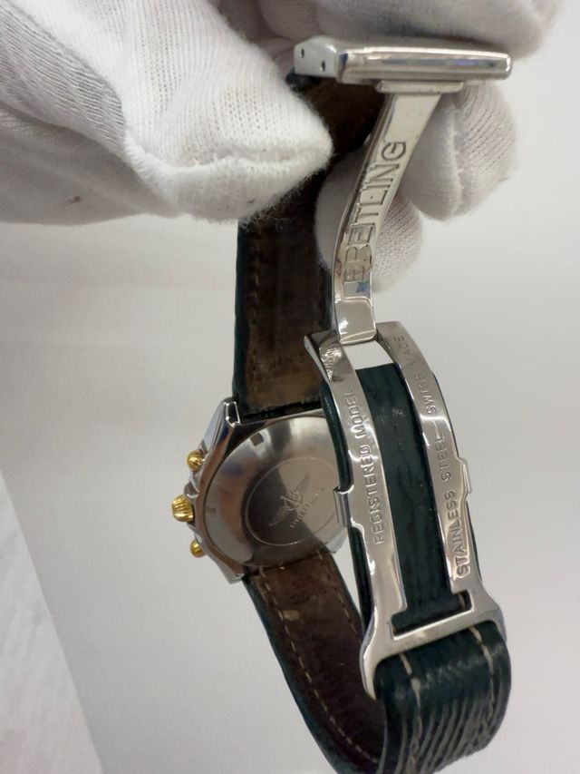 Reloj Breitling Chronomat de acero y oro