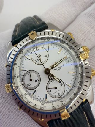 Reloj Breitling Chronomat de acero y oro