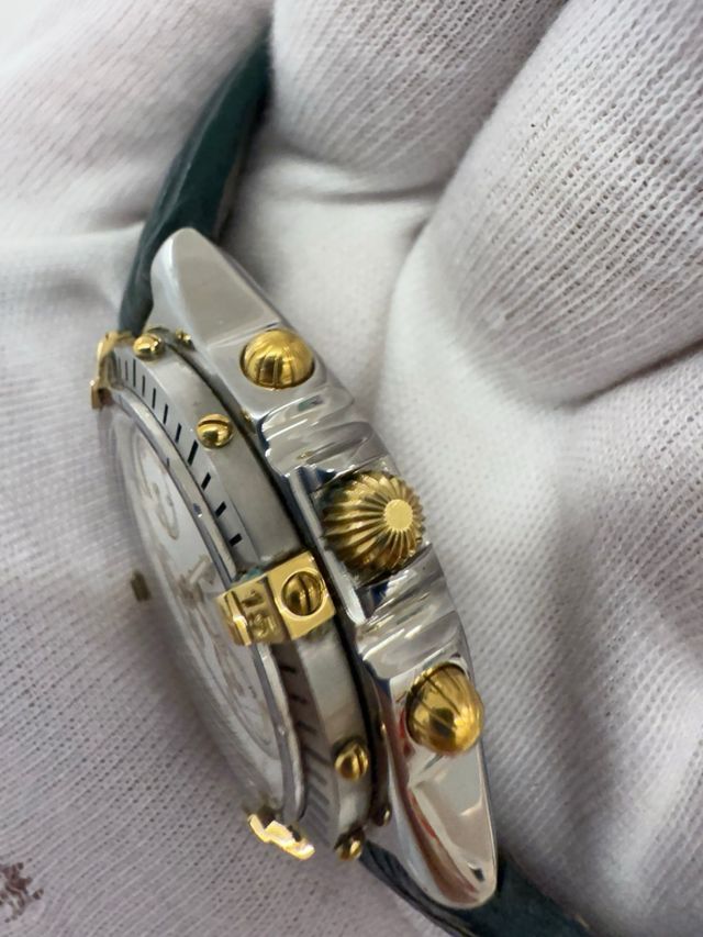 Reloj Breitling Chronomat de acero y oro