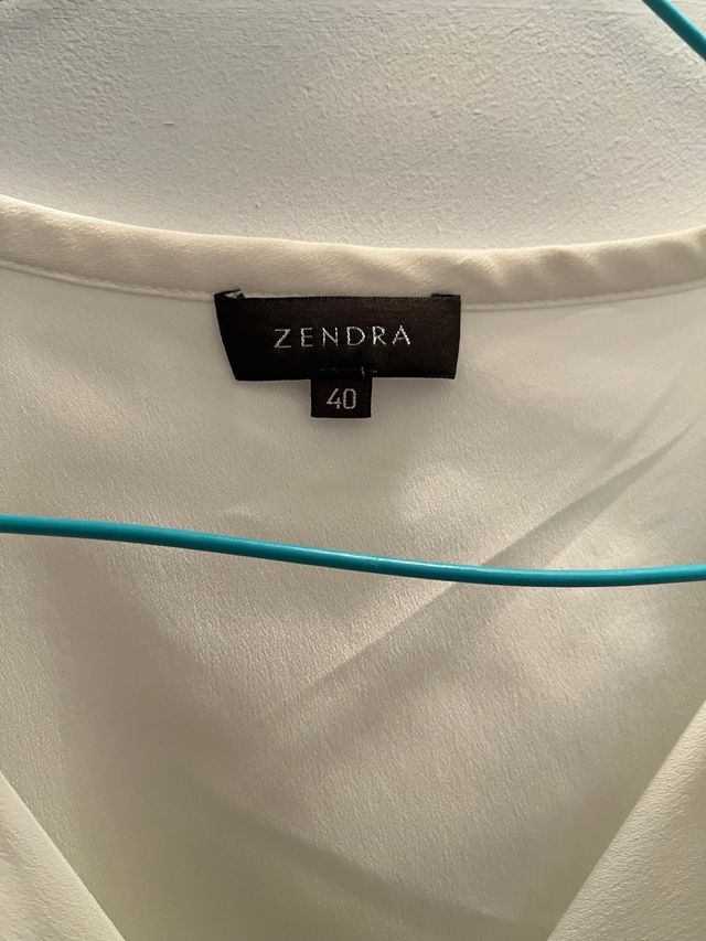 Blusa Mujer Blanca Zendra