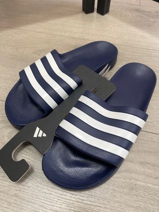 Chanclas Adidas Adilette Aqua Azul Talla 46
