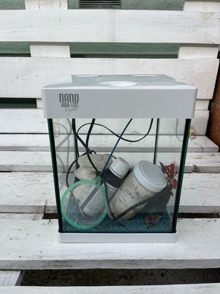 Acuario Nano Aqua LED Crystal 10L