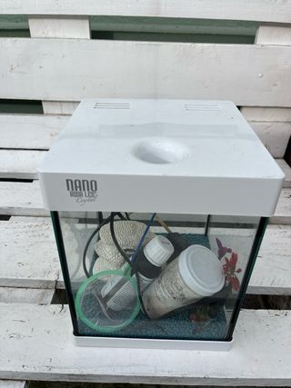 Acuario Nano Aqua LED Crystal 10L