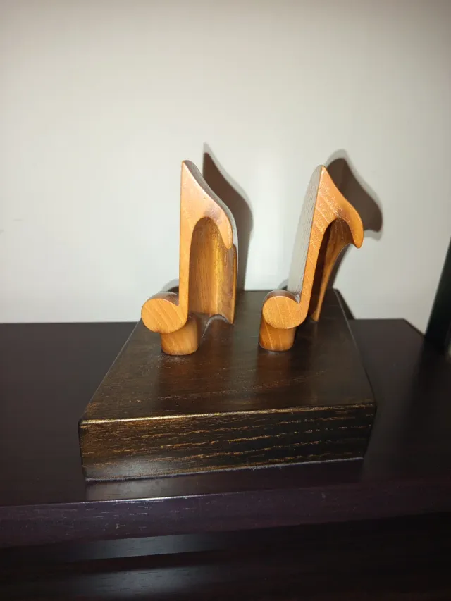 Premio musical de madera.
