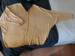 Jersey pico mostaza talla única