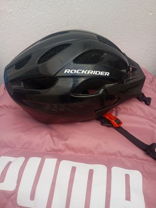 Casco Rockrider Adolescentes/Adultos Negro