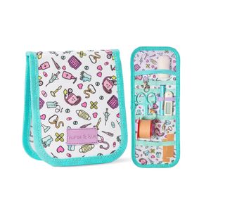 Nurse is Love Salva Bolsillos Enfermeria Aqua