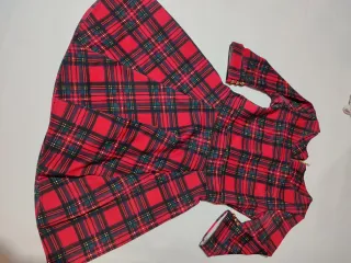 Vestido corto estampado