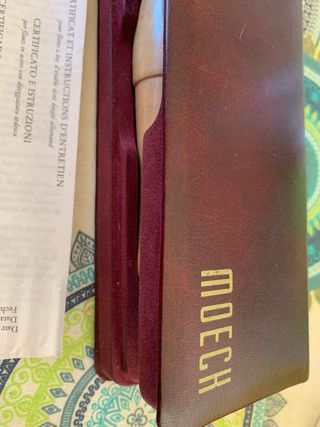 Flauta dulce madera Moeck años 80