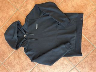 Felpa Dickies Nera Stampa Posteriore Taglia L