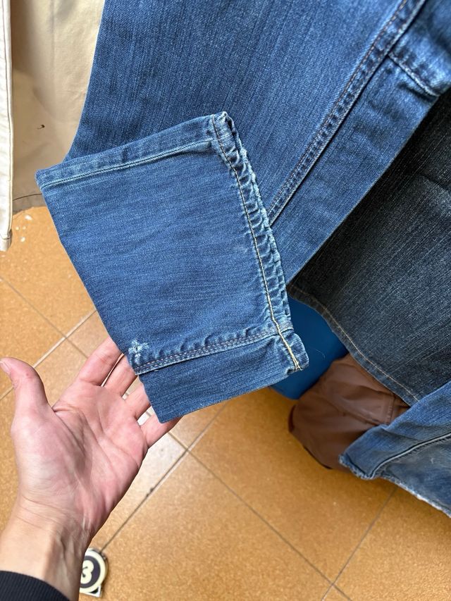 Pantalón Pepe Jeans Hombre Talla 30/34 Azul