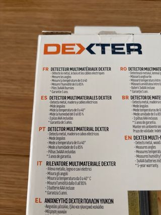 Detector Multifunción Dexter