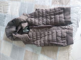 Giubbotto smanicato donna marrone L