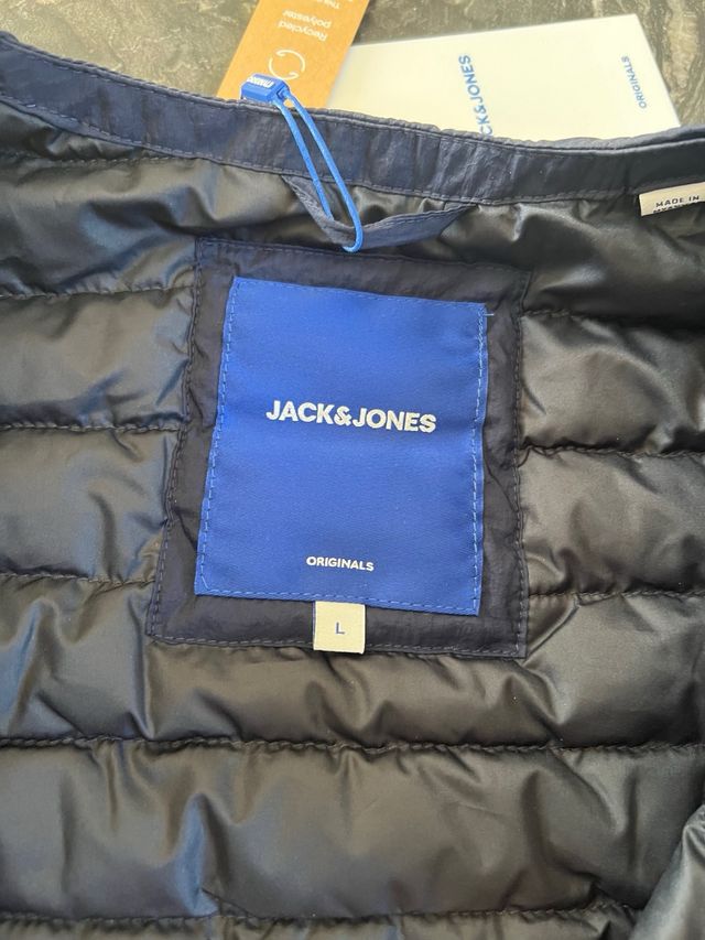 CHALECO AZUL JACK&JONES