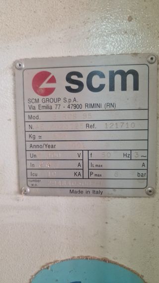 Lijadora SCM Sandya 3 RCS 9