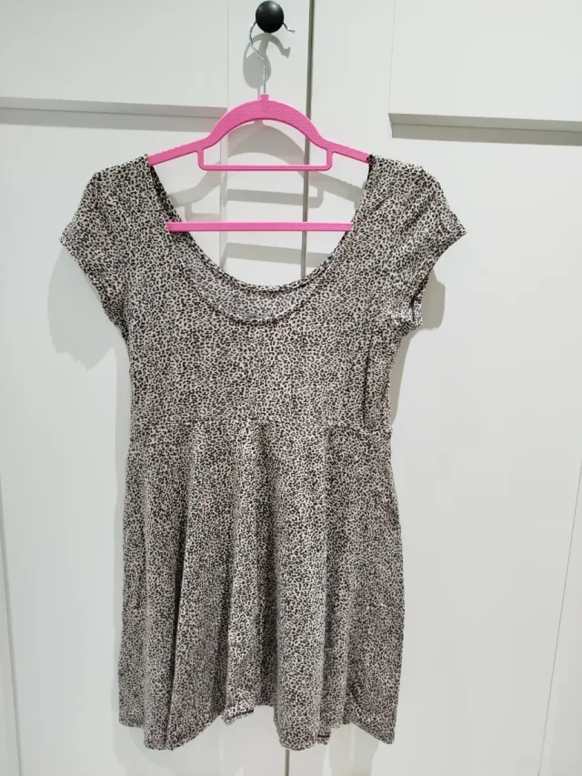 Vestido corto Shana estampado animal print