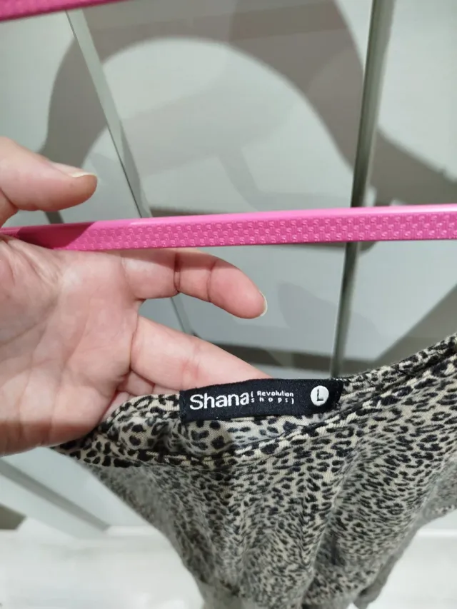 Vestido corto Shana estampado animal print