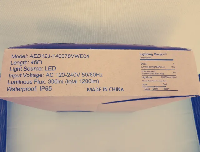 Kit 4 Focos LED 3W 3000K