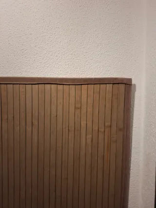 Alfombra de lamas de bambú