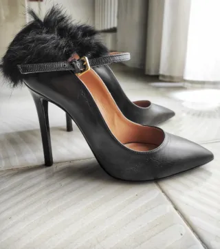 Pollini Décolleté Pelle e Pelo N.37