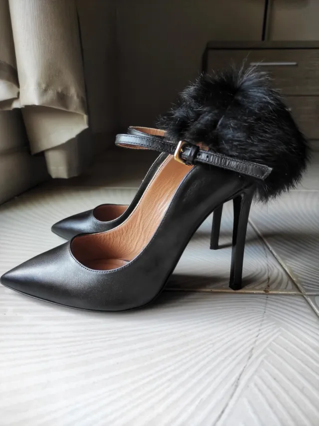 Pollini Décolleté Pelle e Pelo N.37