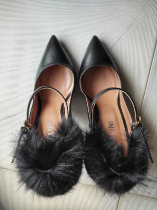 Pollini Décolleté Pelle e Pelo N.37