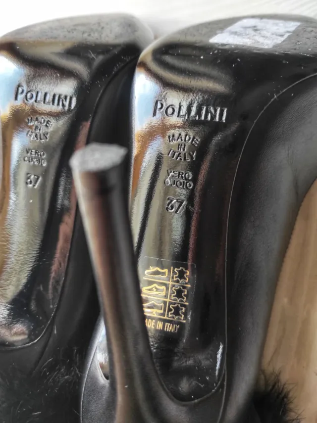 Pollini Décolleté Pelle e Pelo N.37