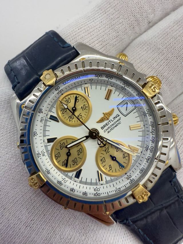 Breitling Chronomat Acero y Oro