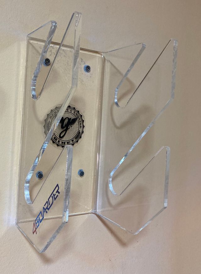 Soporte pared 2 tablas wakeboard/snowboard