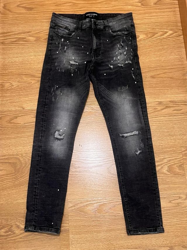 Pantalones vaqueros Supply & Demand negros