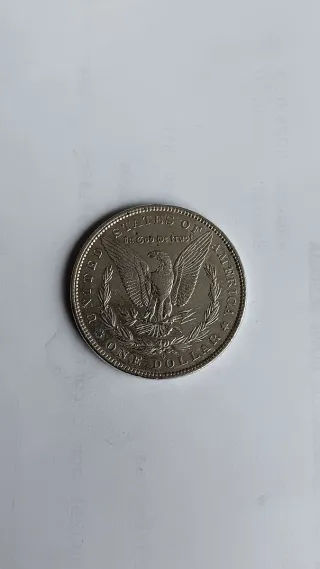 Moeda Dólar Prata 1884 O