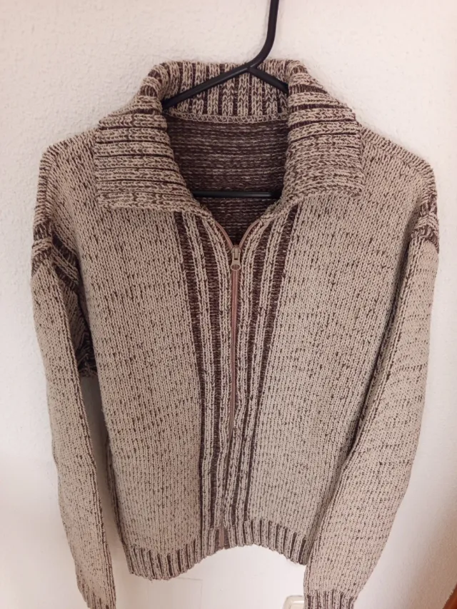 Chaqueta de punto hombre cremallera