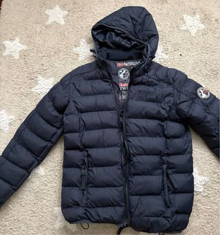 Chaqueta plumífera Norway azul