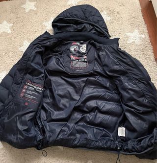 Chaqueta plumífera Norway azul