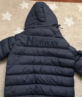 Chaqueta plumífera Norway azul