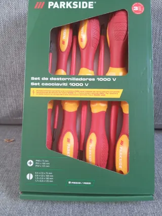 Set Destornilladores Parkside 1000V