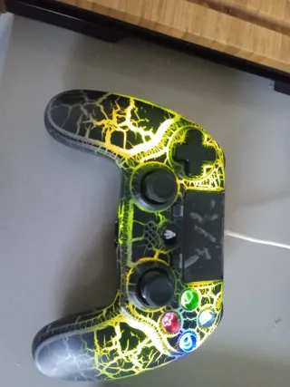 Mando PS4 Inalámbrico T-REX RGB