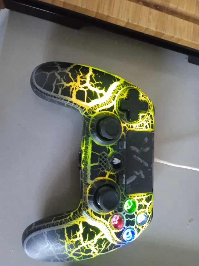 Mando PS4 Inalámbrico T-REX RGB